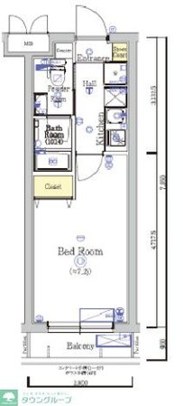 SHOKEN Residence西川口の物件間取画像